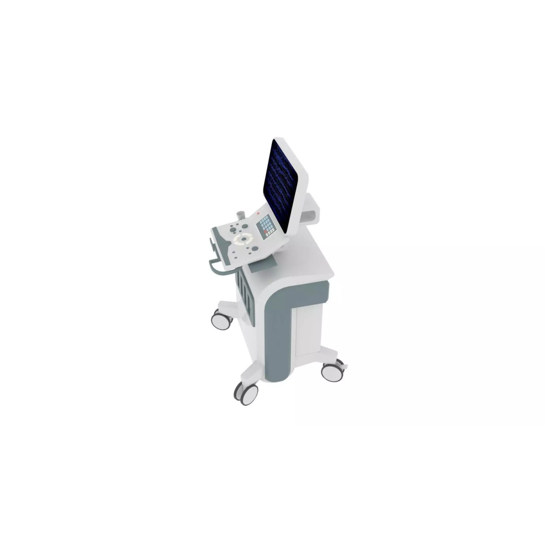 Medical Ultrasound Machine 3D Model – Textured Scene for Rendering - View 13