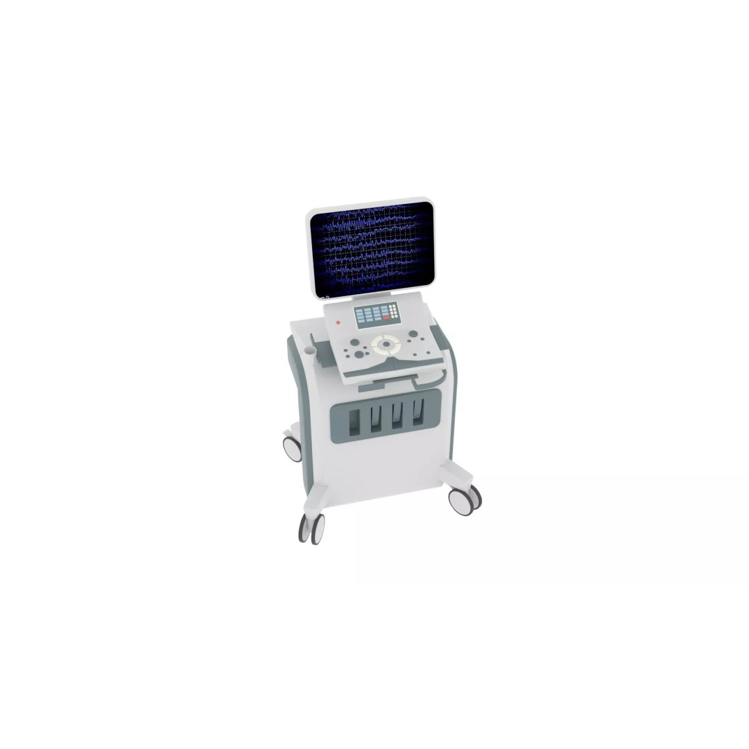 Medical Ultrasound Machine 3D Model – Textured Scene for Rendering - View 17