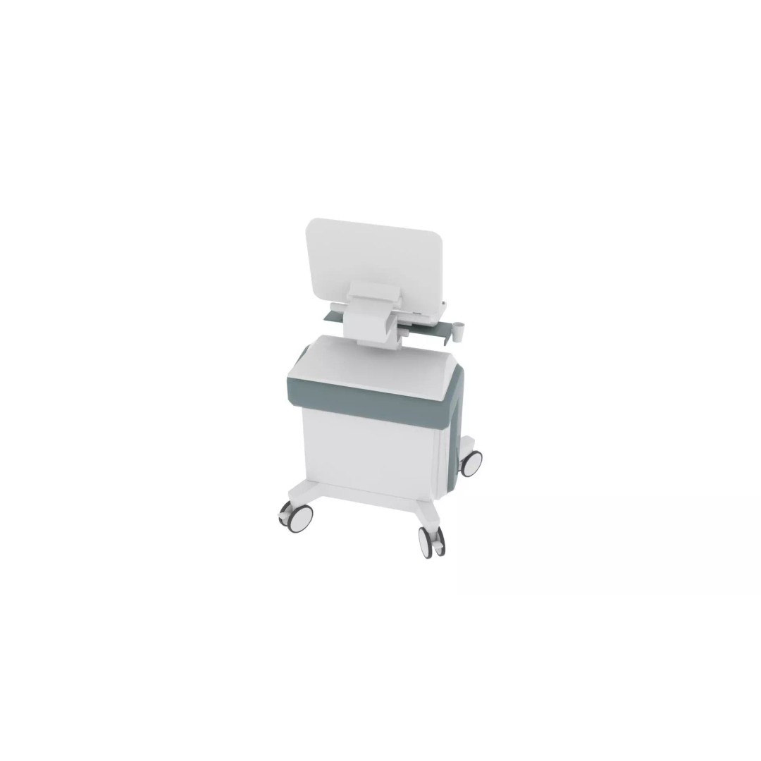 Medical Ultrasound Machine 3D Model – Textured Scene for Rendering - View 7