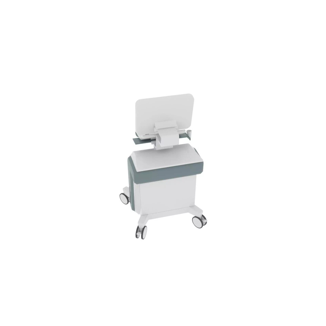 Medical Ultrasound Machine 3D Model – Textured Scene for Rendering - View 9