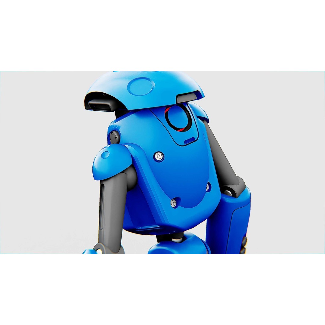 Utility Bot Sophie 3D Model – Rigged Sci-Fi Character for Games, FBX - View 20