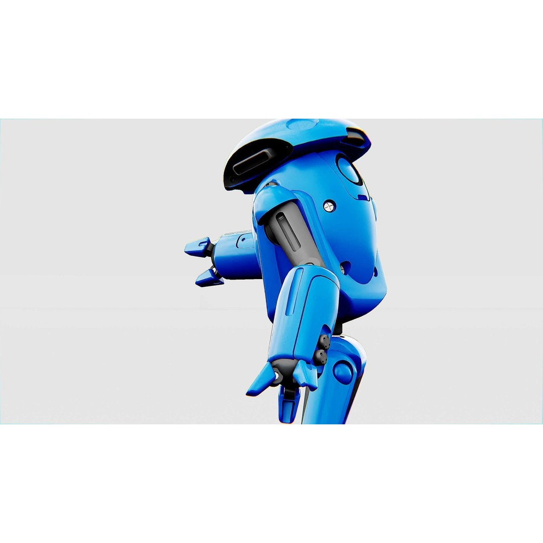 Utility Bot Sophie 3D Model – Rigged Sci-Fi Character for Games, FBX - View 31