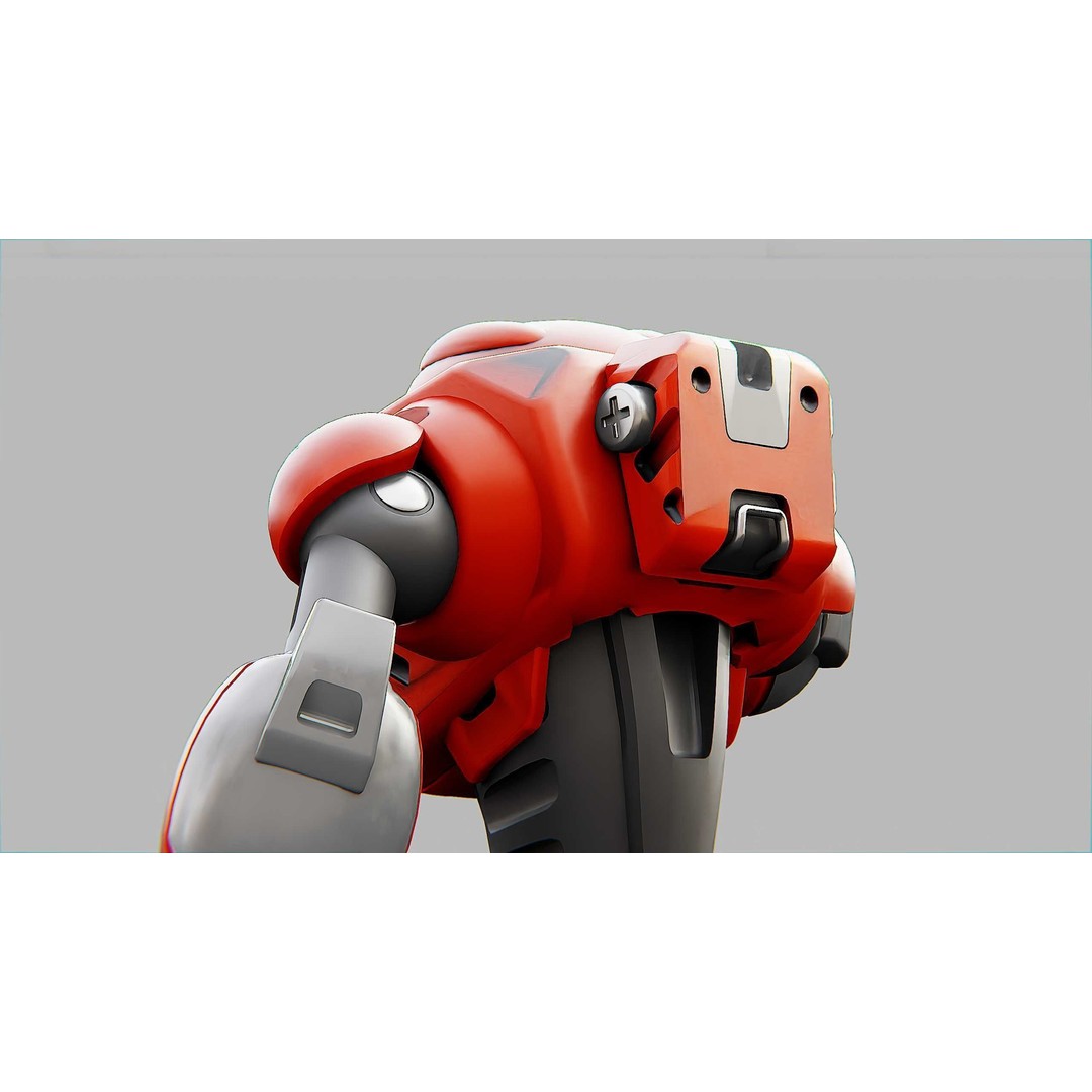 Battle Droid Xzeroni 3D Model – Rigged Sci-Fi Character, FBX, OBJ - View 23