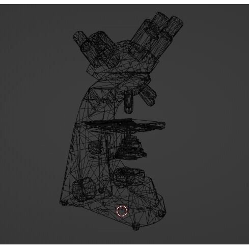 Microscope 3D Model – Low Poly PBR Asset, FBX - View 22