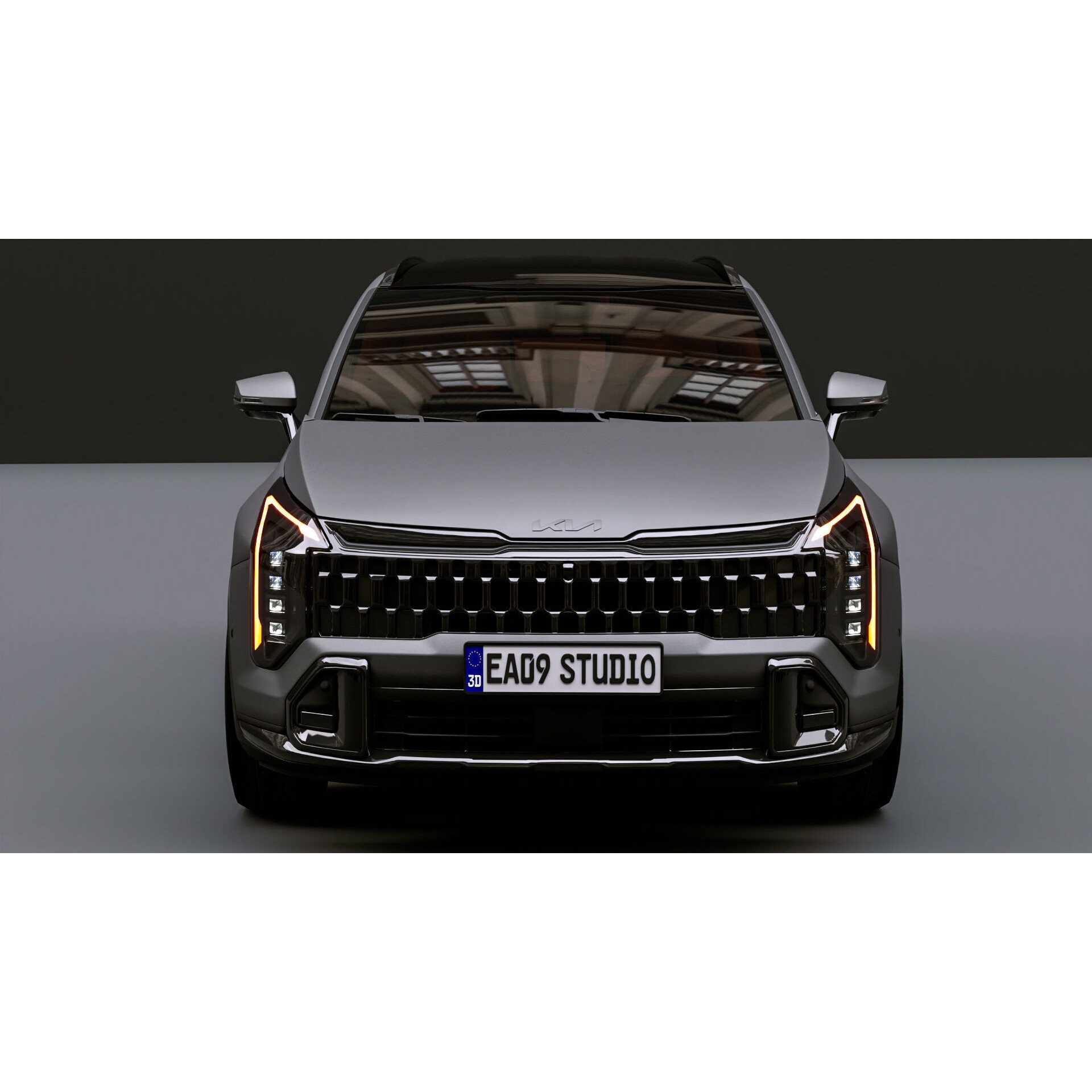 2026 Kia Sportage - High-Poly Game-Ready 3D Model - View 8