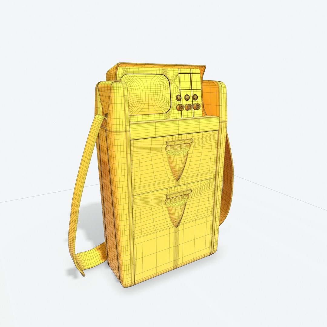 Sci-Fi Medical Tricoder 3D Model – High-Quality PBR Asset, FBX - View 10