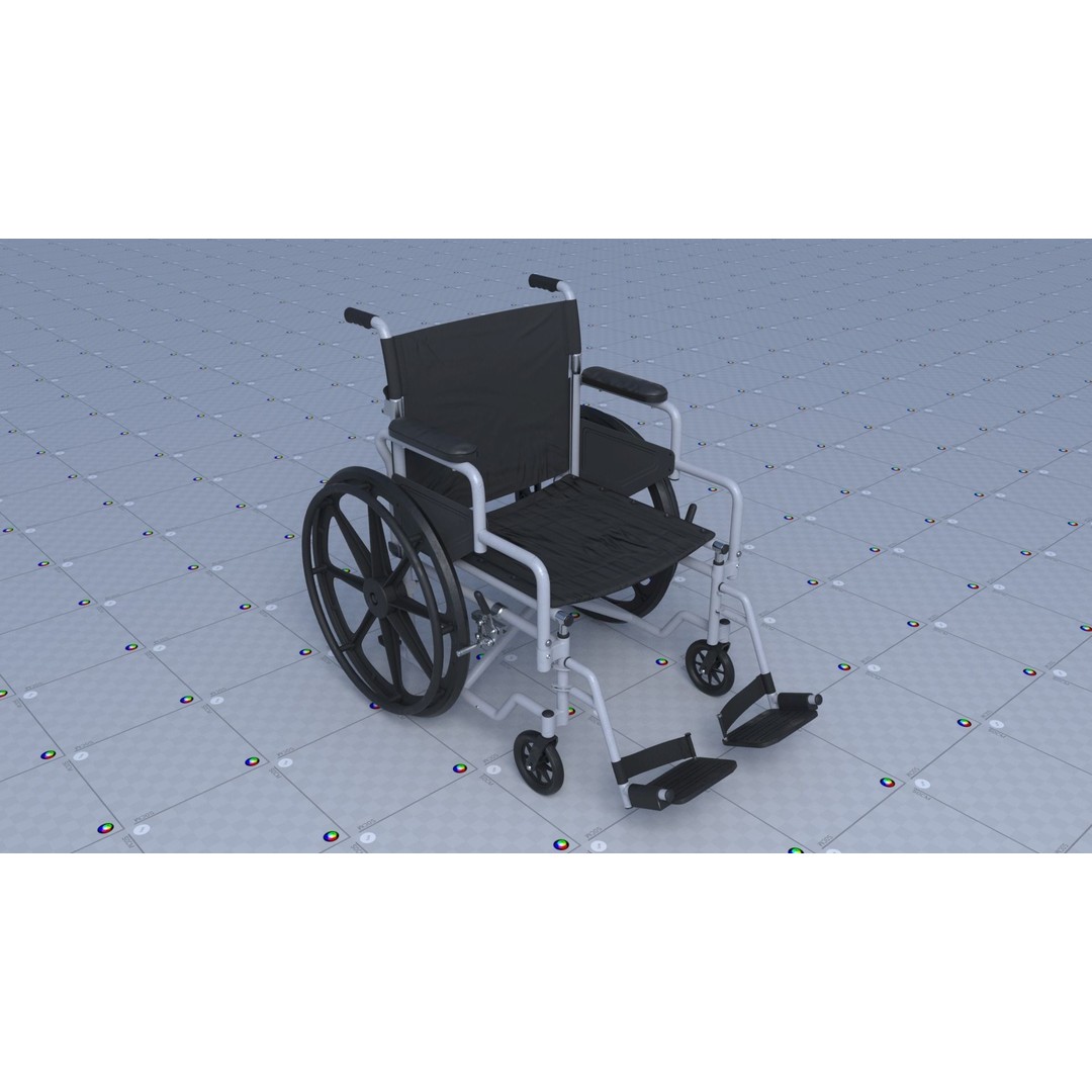Lower Limbs Supportive 3D Model – Low Poly PBR Medical Asset, FBX, OBJ - View 10