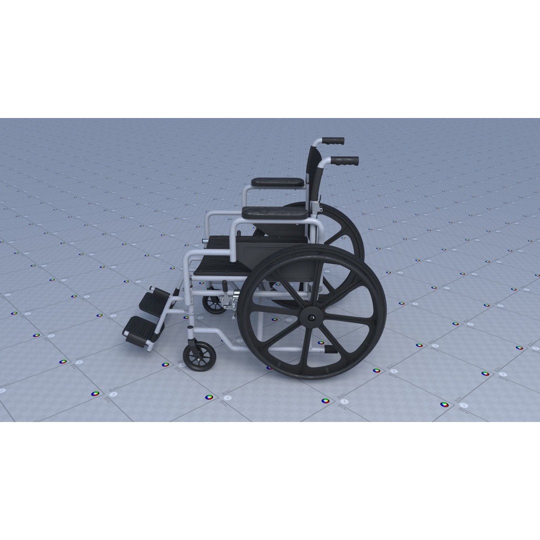 Lower Limbs Supportive 3D Model – Low Poly PBR Medical Asset, FBX, OBJ - View 12
