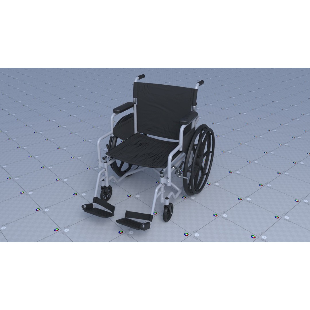 Lower Limbs Supportive 3D Model – Low Poly PBR Medical Asset, FBX, OBJ - View 13