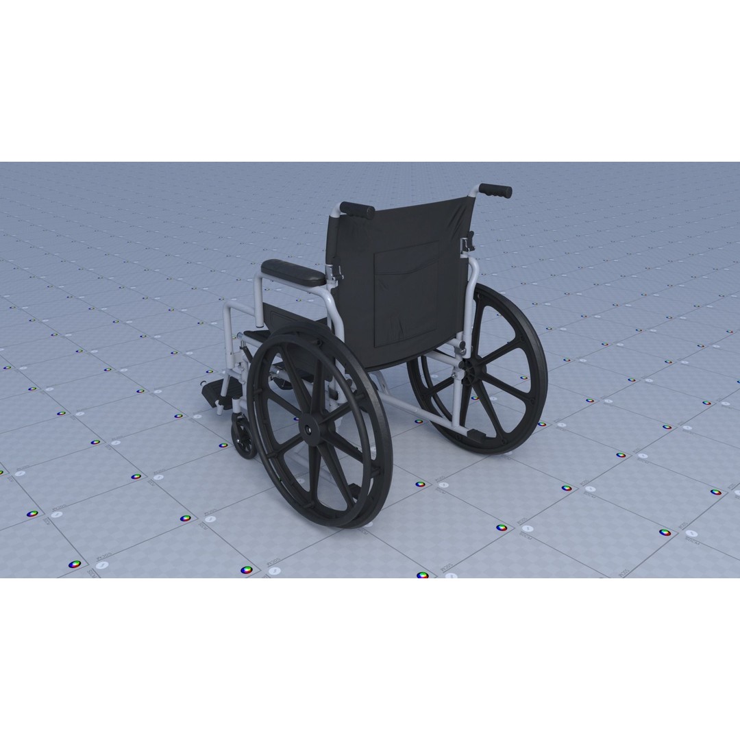 Lower Limbs Supportive 3D Model – Low Poly PBR Medical Asset, FBX, OBJ - View 15