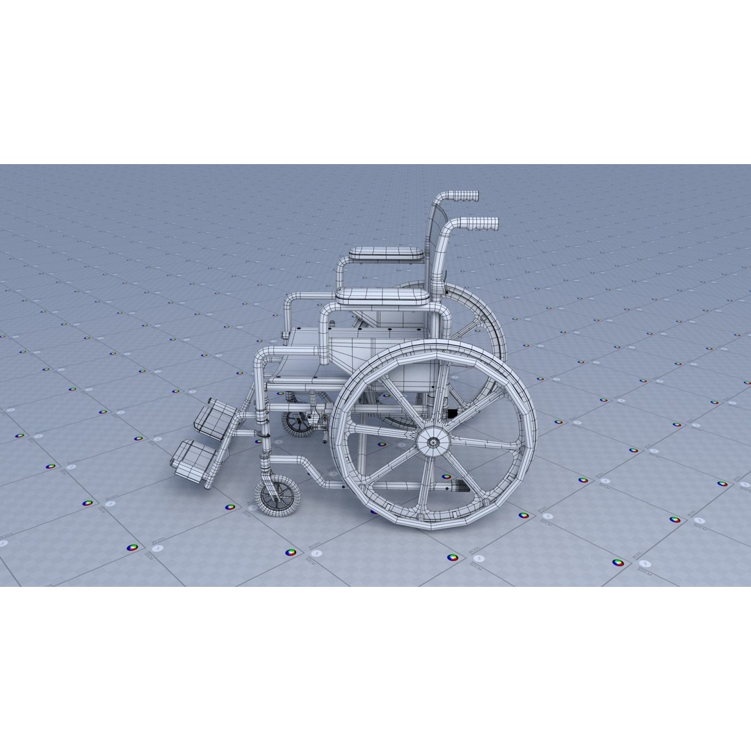 Lower Limbs Supportive 3D Model – Low Poly PBR Medical Asset, FBX, OBJ - View 18