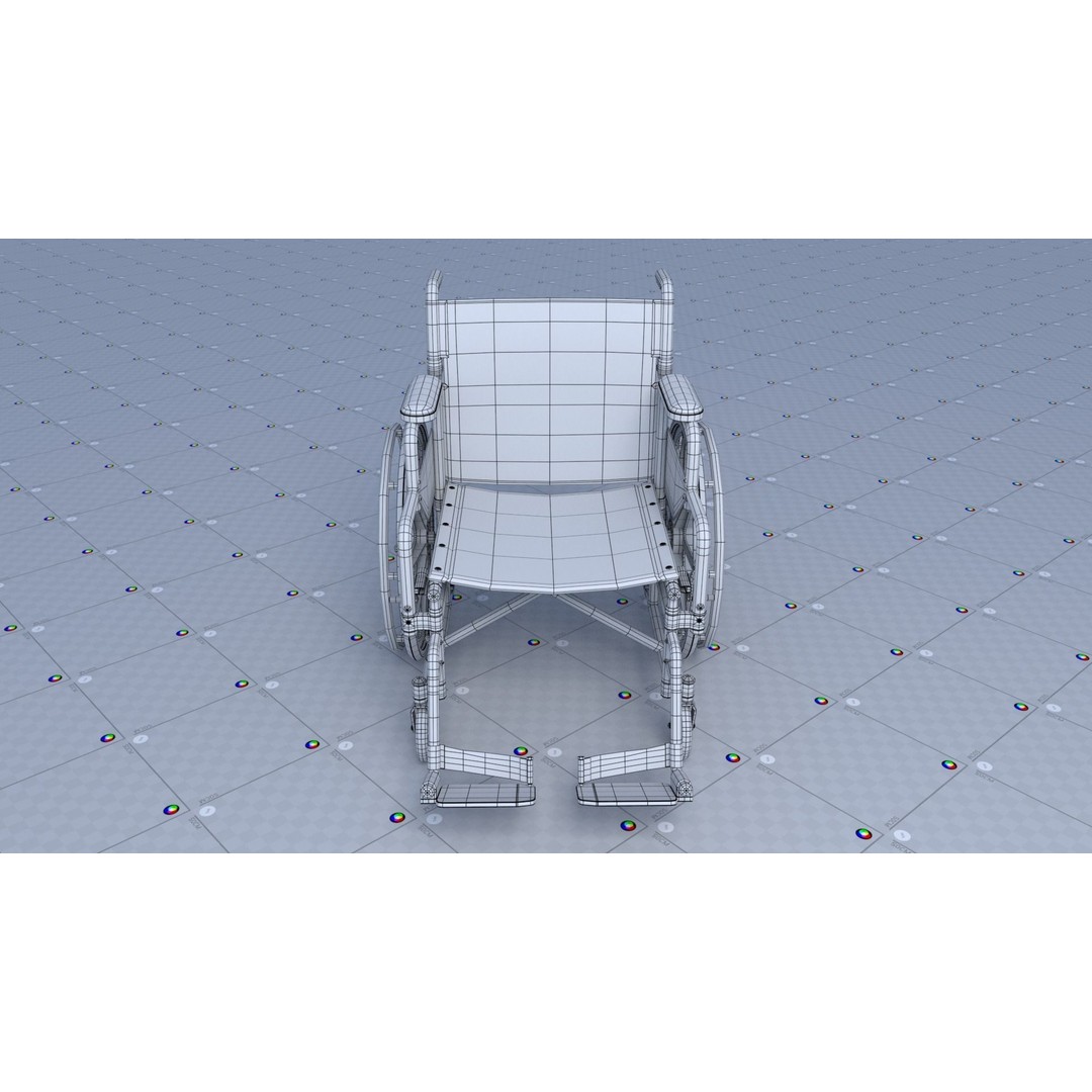 Lower Limbs Supportive 3D Model – Low Poly PBR Medical Asset, FBX, OBJ - View 20