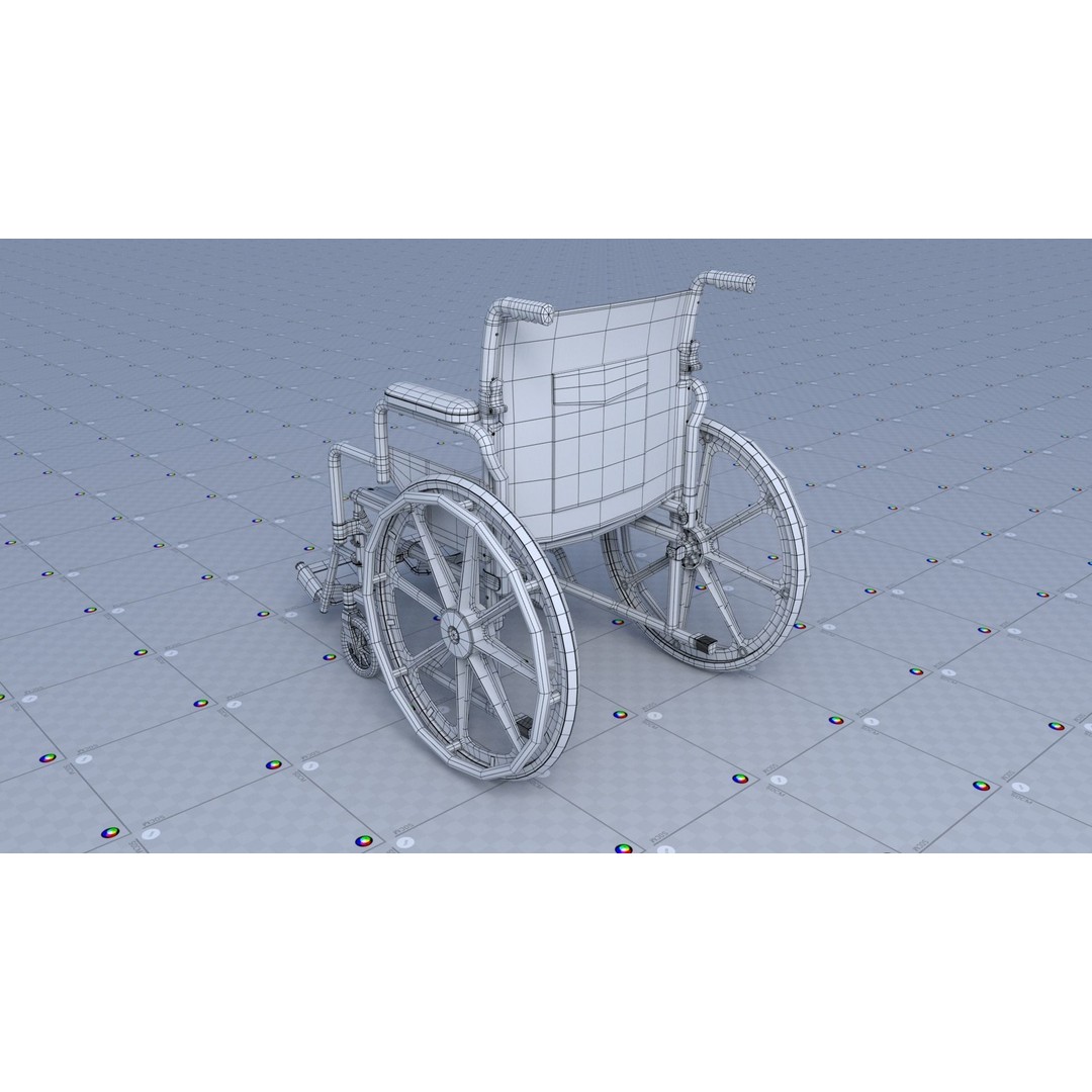 Lower Limbs Supportive 3D Model – Low Poly PBR Medical Asset, FBX, OBJ - View 21