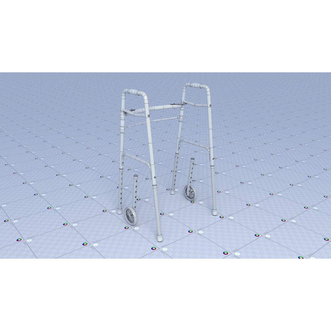 Lower Limbs Supportive 3D Model – Low Poly PBR Medical Asset, FBX, OBJ - View 29