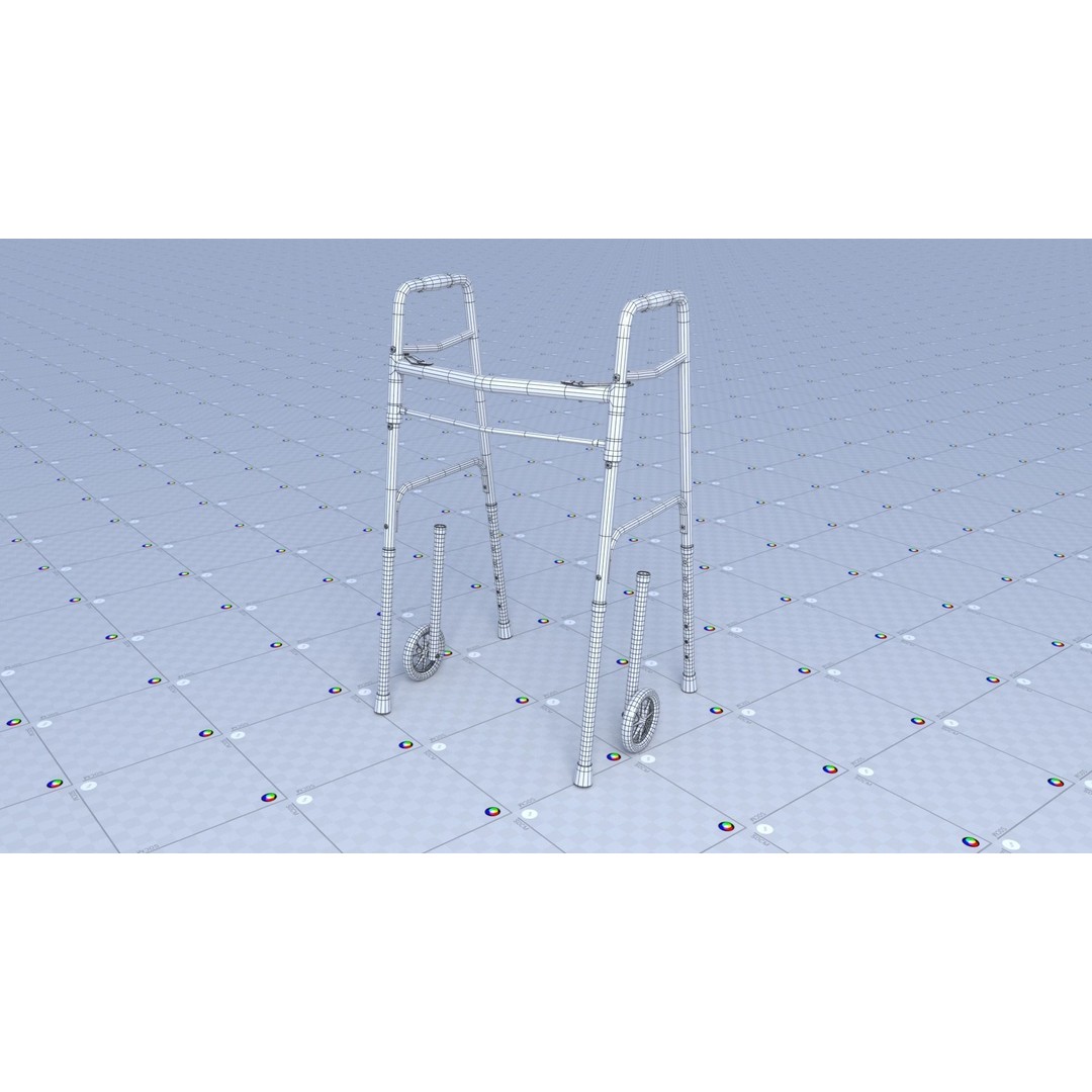 Lower Limbs Supportive 3D Model – Low Poly PBR Medical Asset, FBX, OBJ - View 37