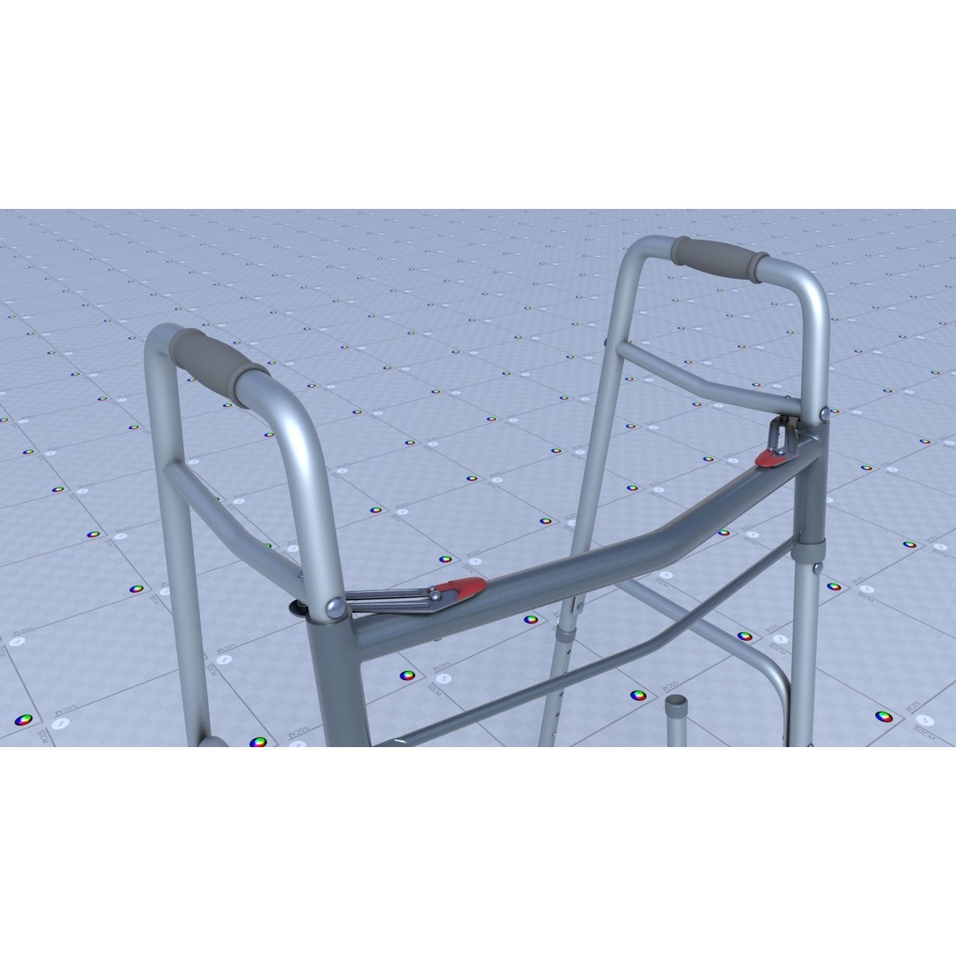 Lower Limbs Supportive 3D Model – Low Poly PBR Medical Asset, FBX, OBJ - View 41