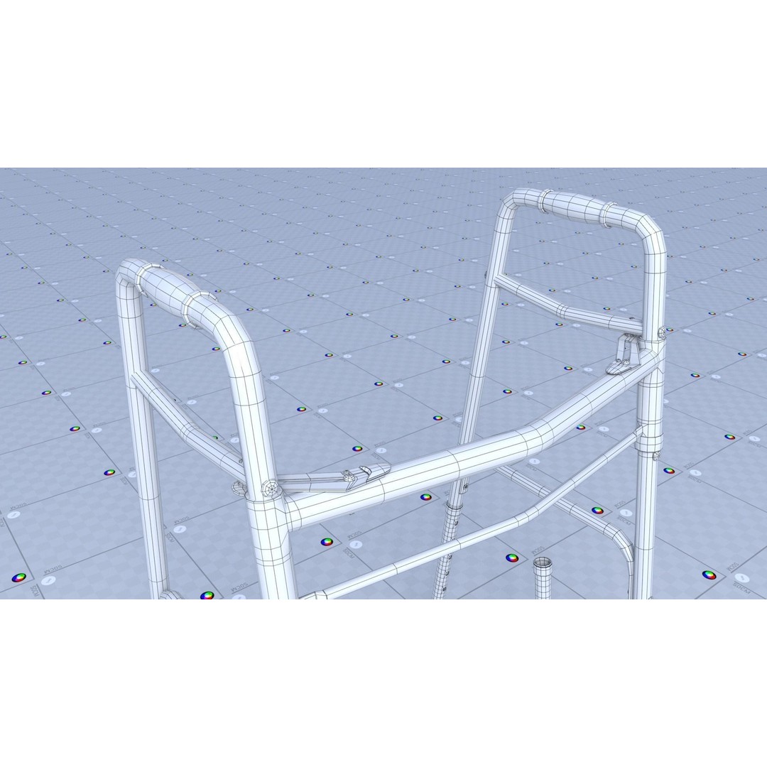 Lower Limbs Supportive 3D Model – Low Poly PBR Medical Asset, FBX, OBJ - View 42