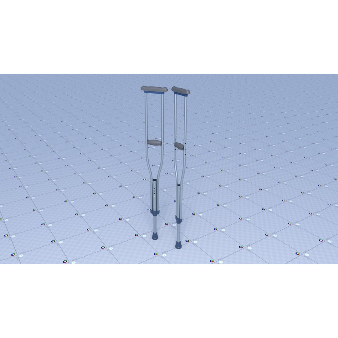 Lower Limbs Supportive 3D Model – Low Poly PBR Medical Asset, FBX, OBJ - View 45