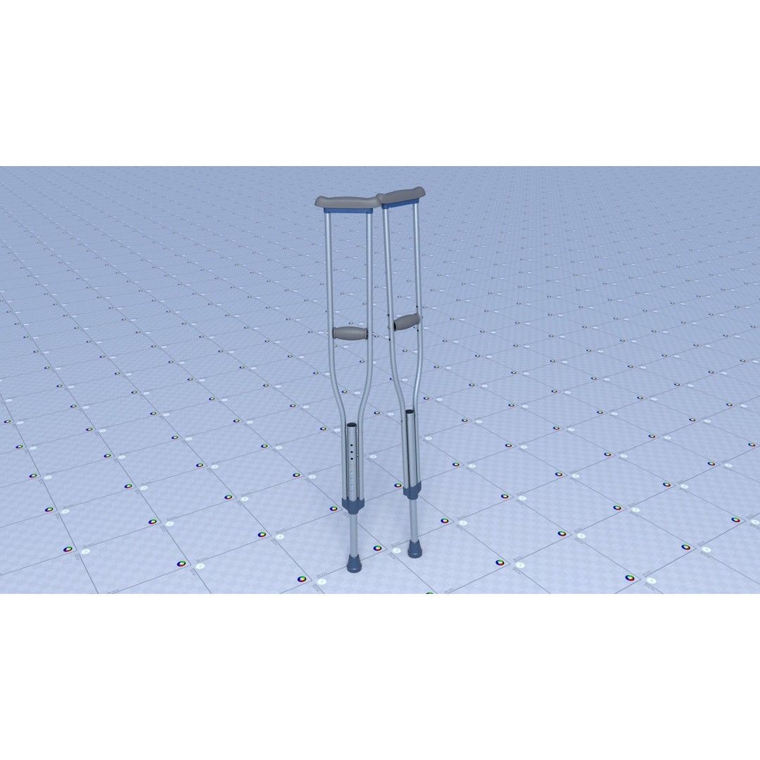 Lower Limbs Supportive 3D Model – Low Poly PBR Medical Asset, FBX, OBJ - View 46