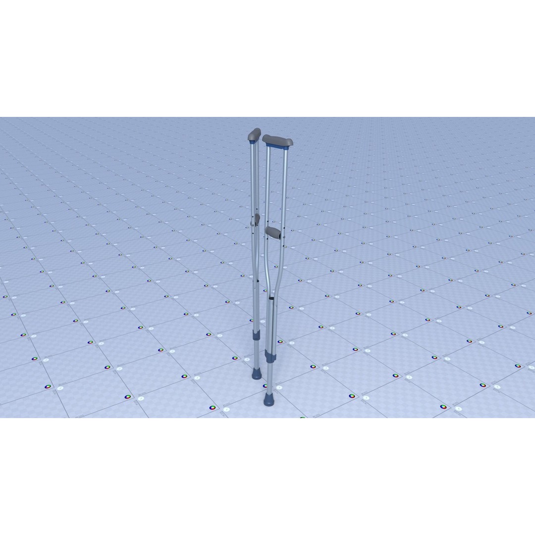 Lower Limbs Supportive 3D Model – Low Poly PBR Medical Asset, FBX, OBJ - View 47