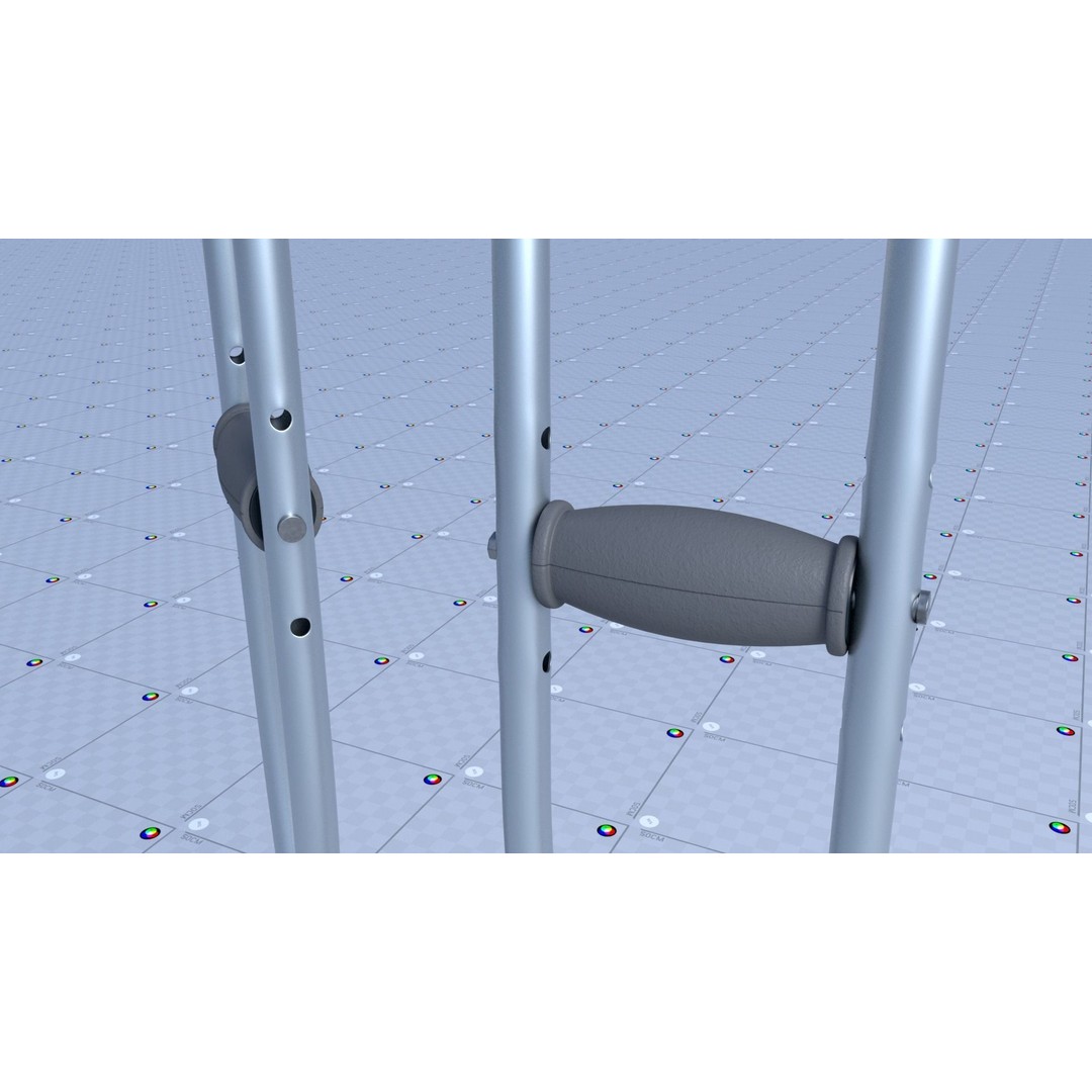Lower Limbs Supportive 3D Model – Low Poly PBR Medical Asset, FBX, OBJ - View 52