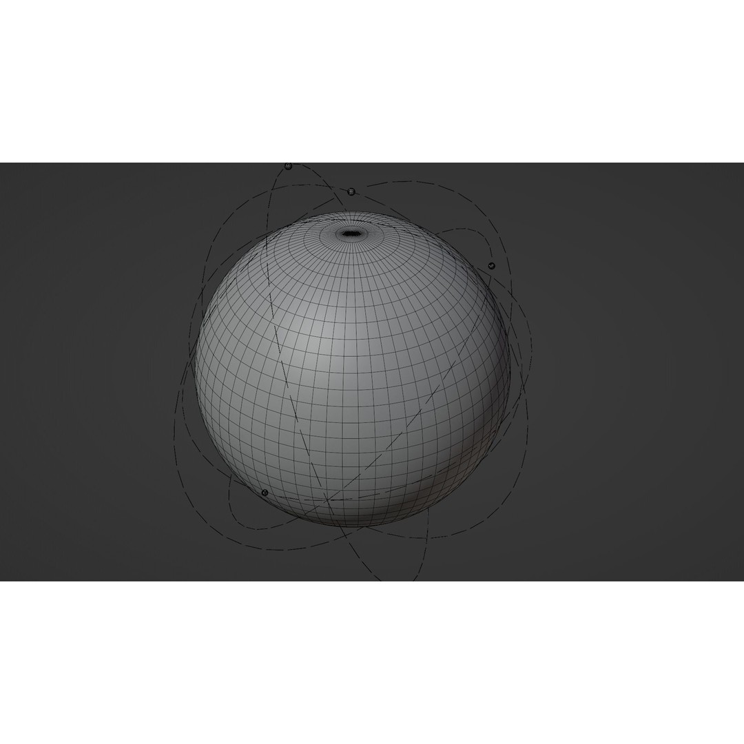 Animated Hologram Earth 3D Model – Low Poly Sci-Fi Asset, FBX, Blender