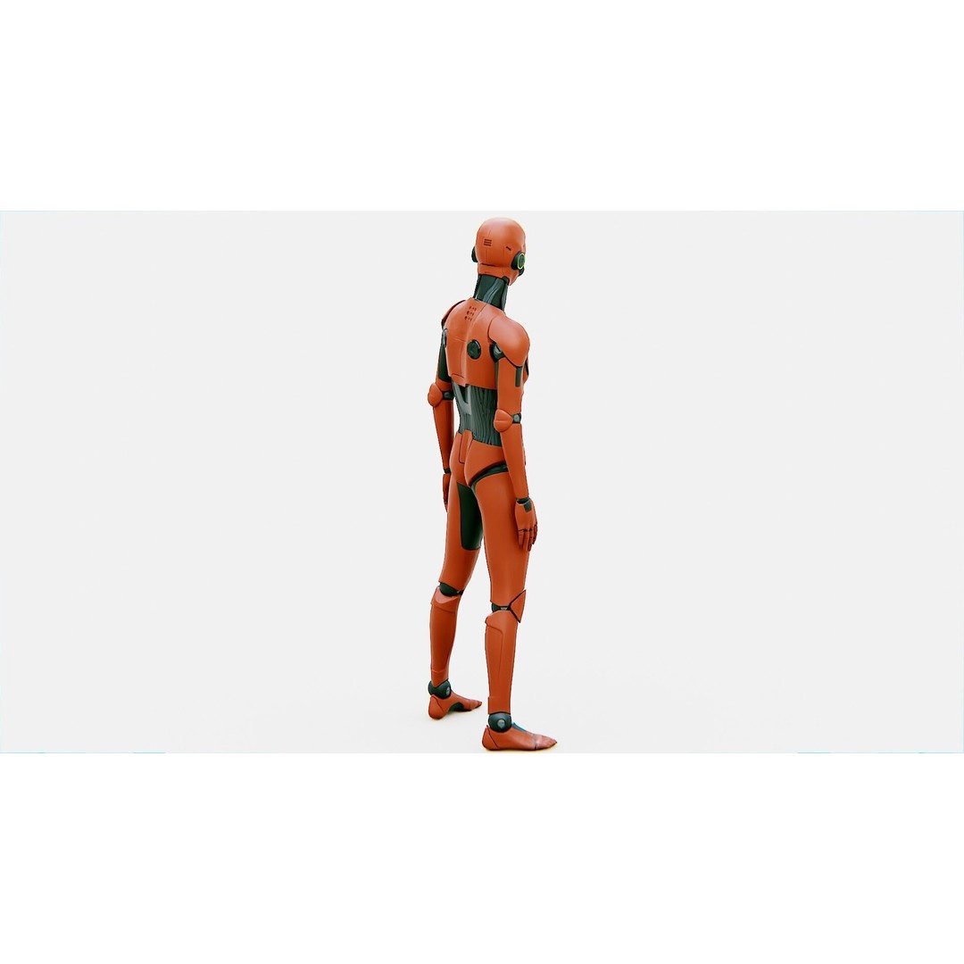 i-HOMO 03 3D Model – Rigged Sci-Fi Character for Unity, Unreal Engine - View 16