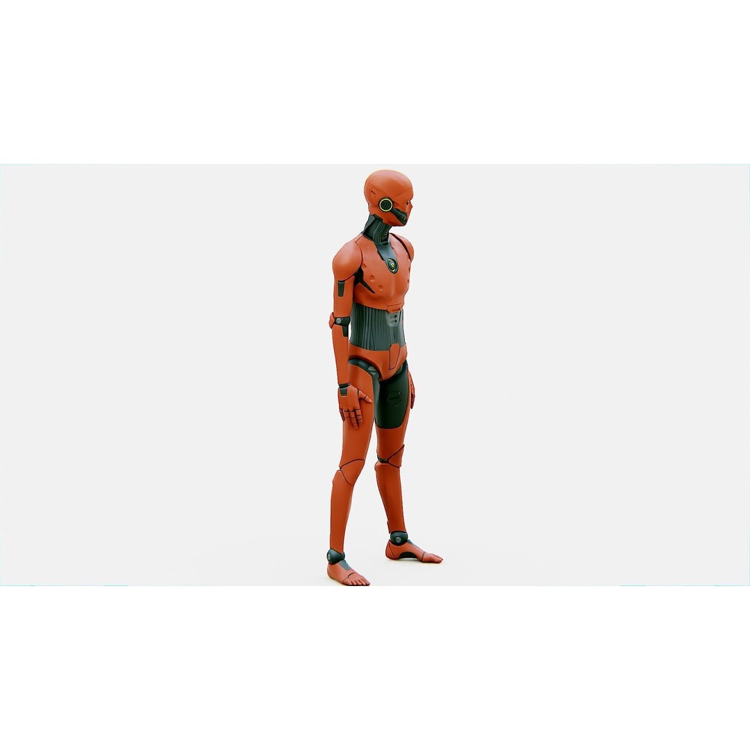 i-HOMO 03 3D Model – Rigged Sci-Fi Character for Unity, Unreal Engine - View 19