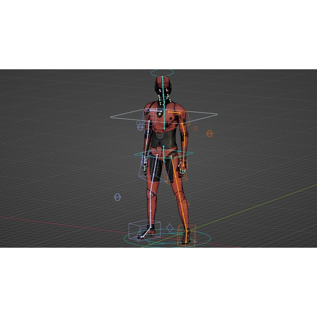 i-HOMO 03 3D Model – Rigged Sci-Fi Character for Unity, Unreal Engine - View 38