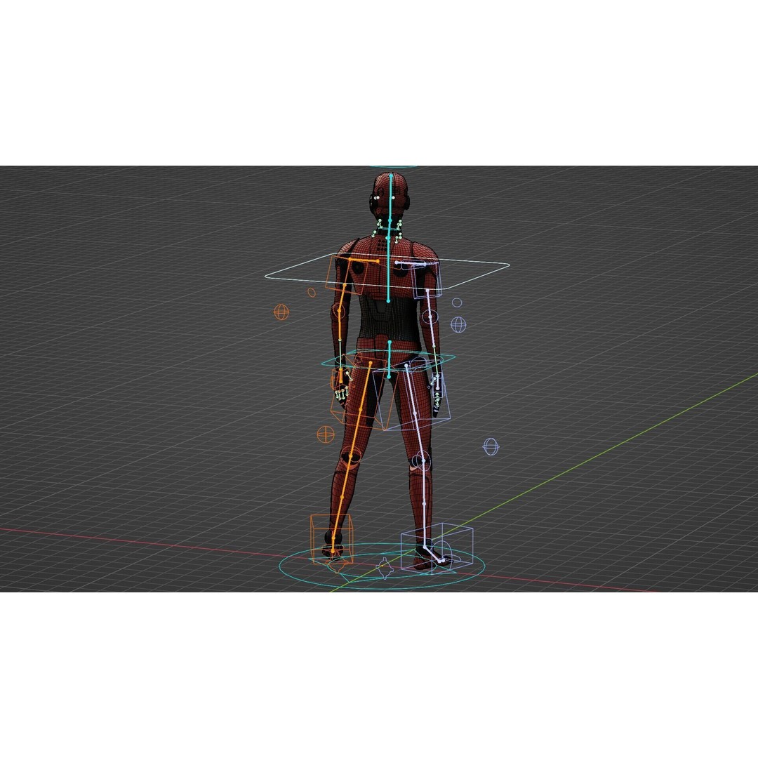i-HOMO 03 3D Model – Rigged Sci-Fi Character for Unity, Unreal Engine - View 39