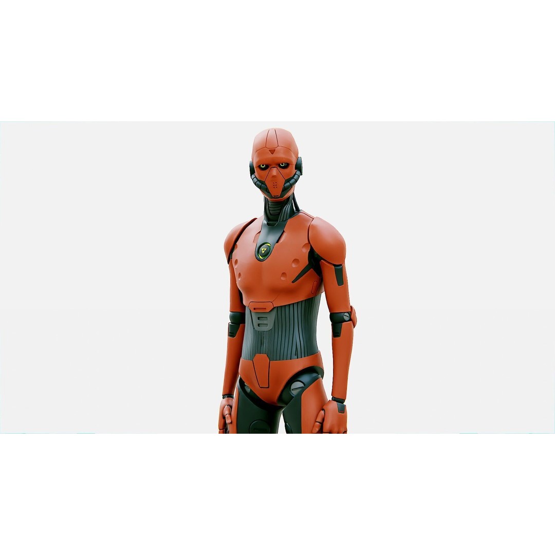i-HOMO 03 3D Model – Rigged Sci-Fi Character for Unity, Unreal Engine - View 4