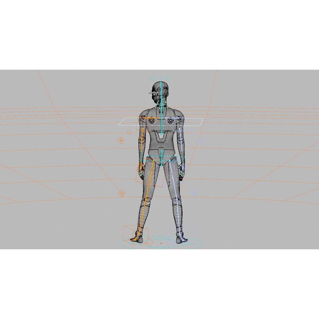 i-HOMO 03 3D Model – Rigged Sci-Fi Character for Unity, Unreal Engine - View 42