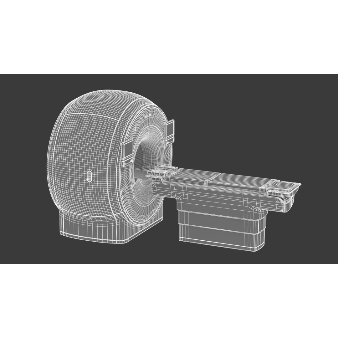 Philips Ingenia Ambition X MRI Systems 3D Model – Low Poly PBR Asset, FBX - View 21