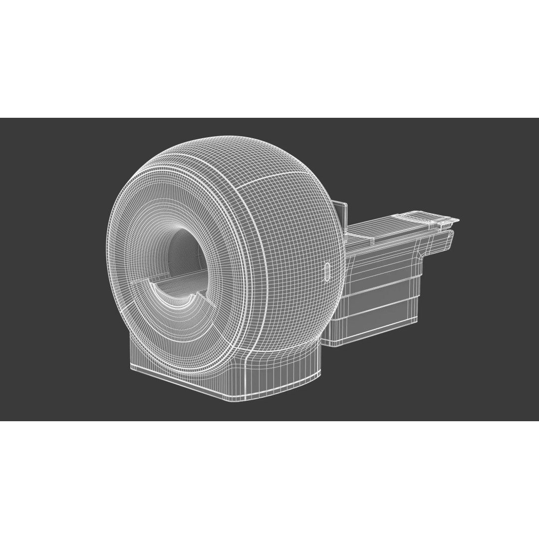 Philips Ingenia Ambition X MRI Systems 3D Model – Low Poly PBR Asset, FBX - View 23