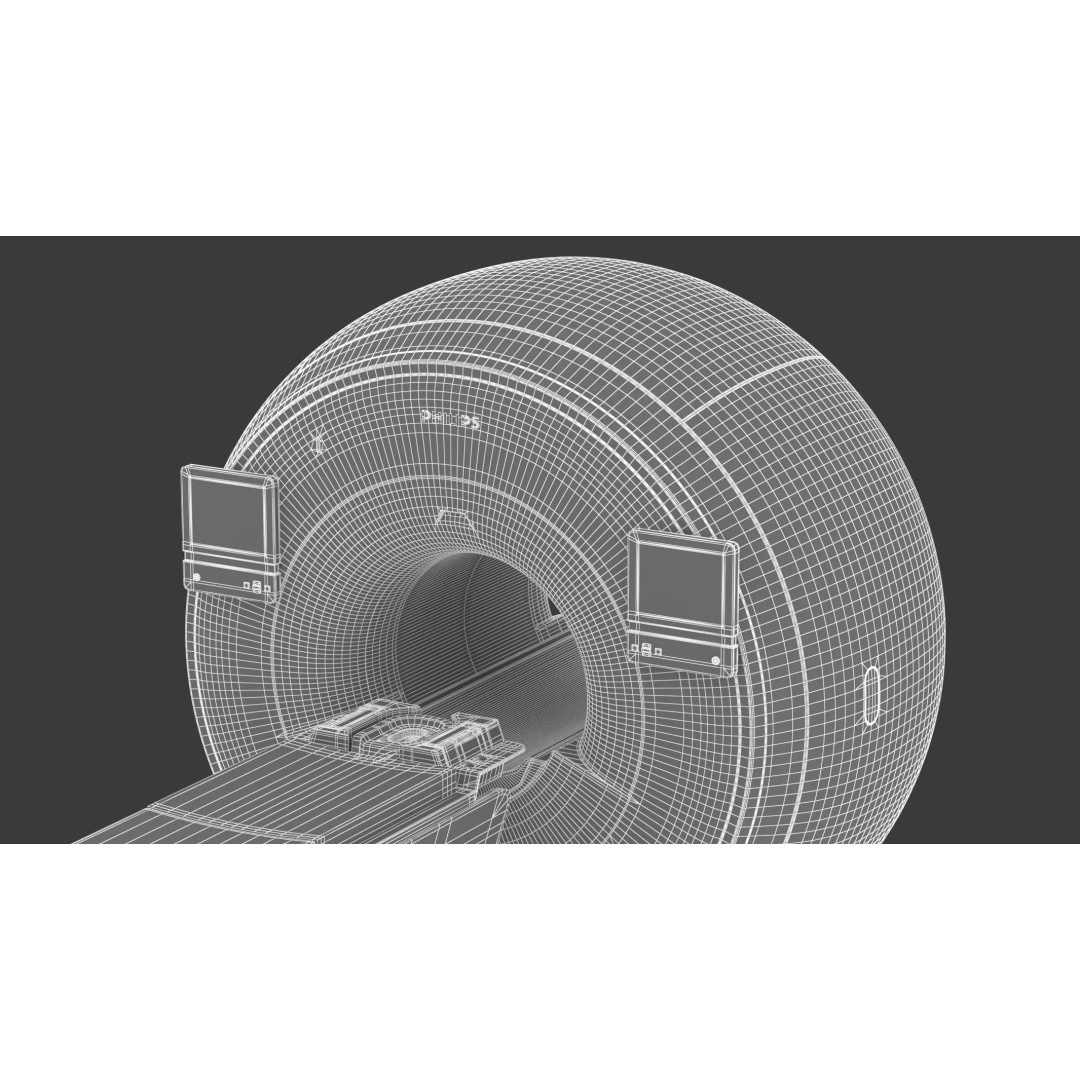 Philips Ingenia Ambition X MRI Systems 3D Model – Low Poly PBR Asset, FBX - View 25