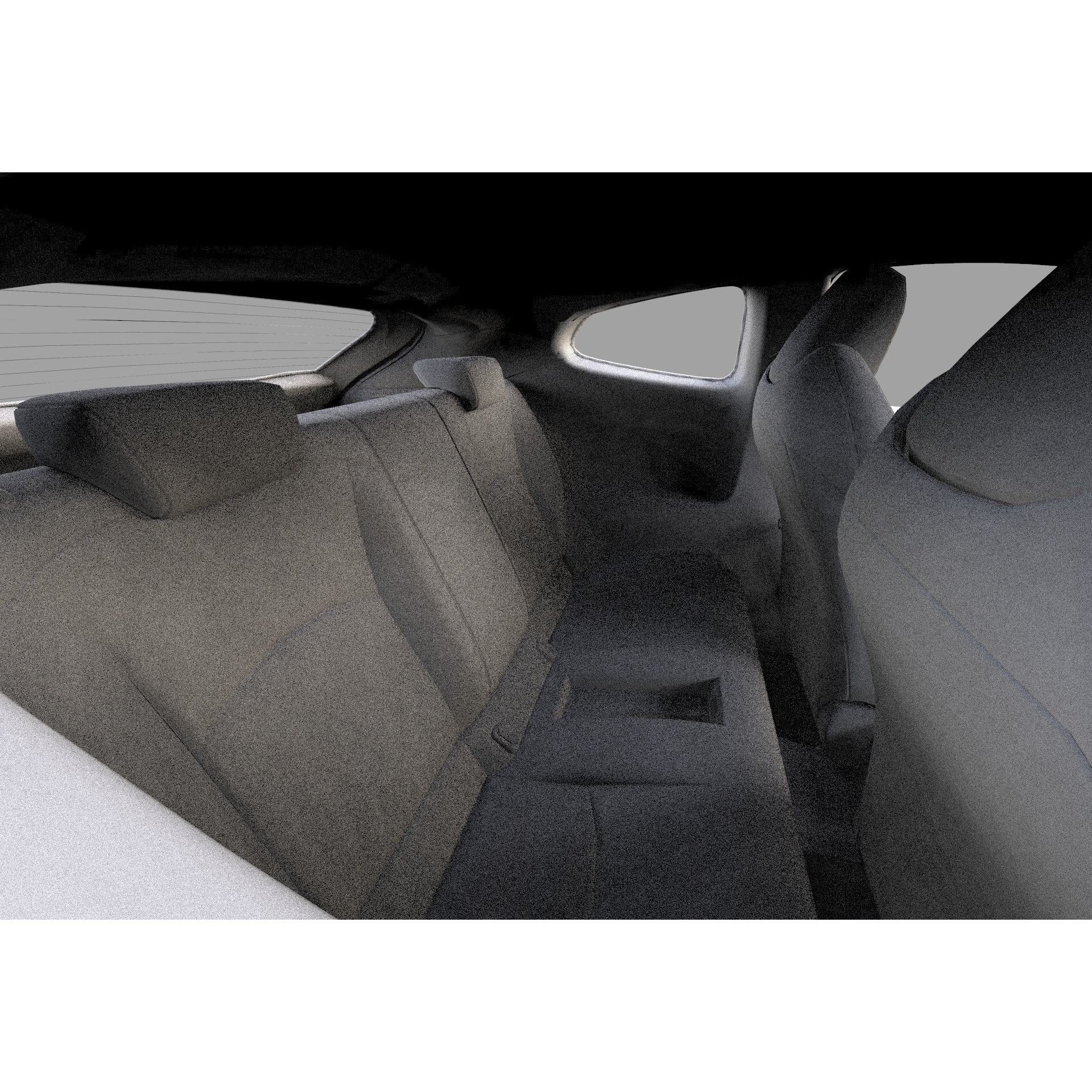 Toyota GR Yaris 2024 - High-Poly Interior 3D Model - View 41