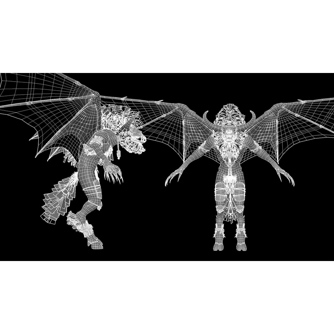 Bloodmoon 3D Model – Rigged Low-Poly Character with Animations, FBX - View 23