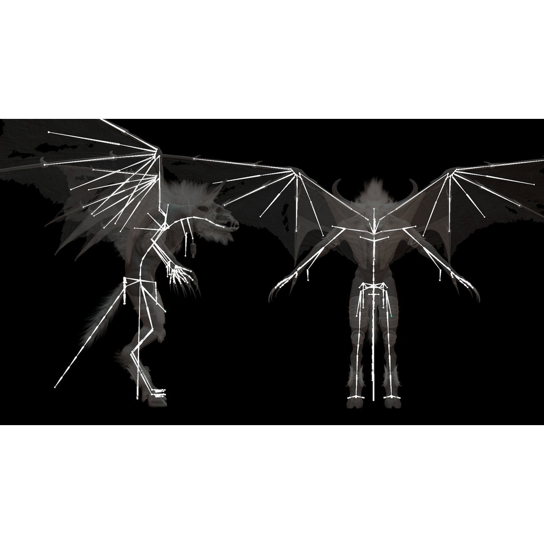 Bloodmoon 3D Model – Rigged Low-Poly Character with Animations, FBX - View 24