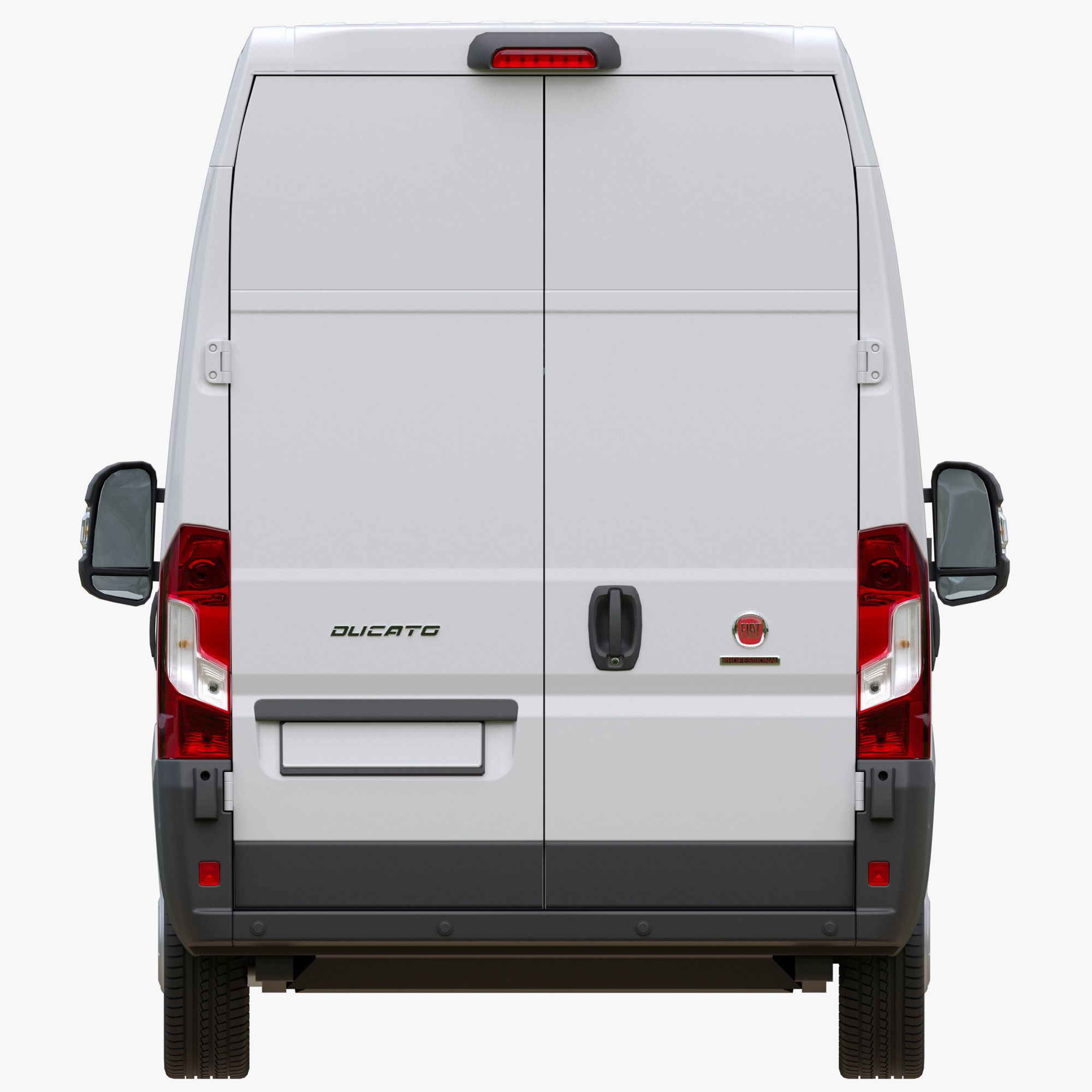 FIAT Ducato LWB L3H3 - Game-Ready 3D Model - View 11