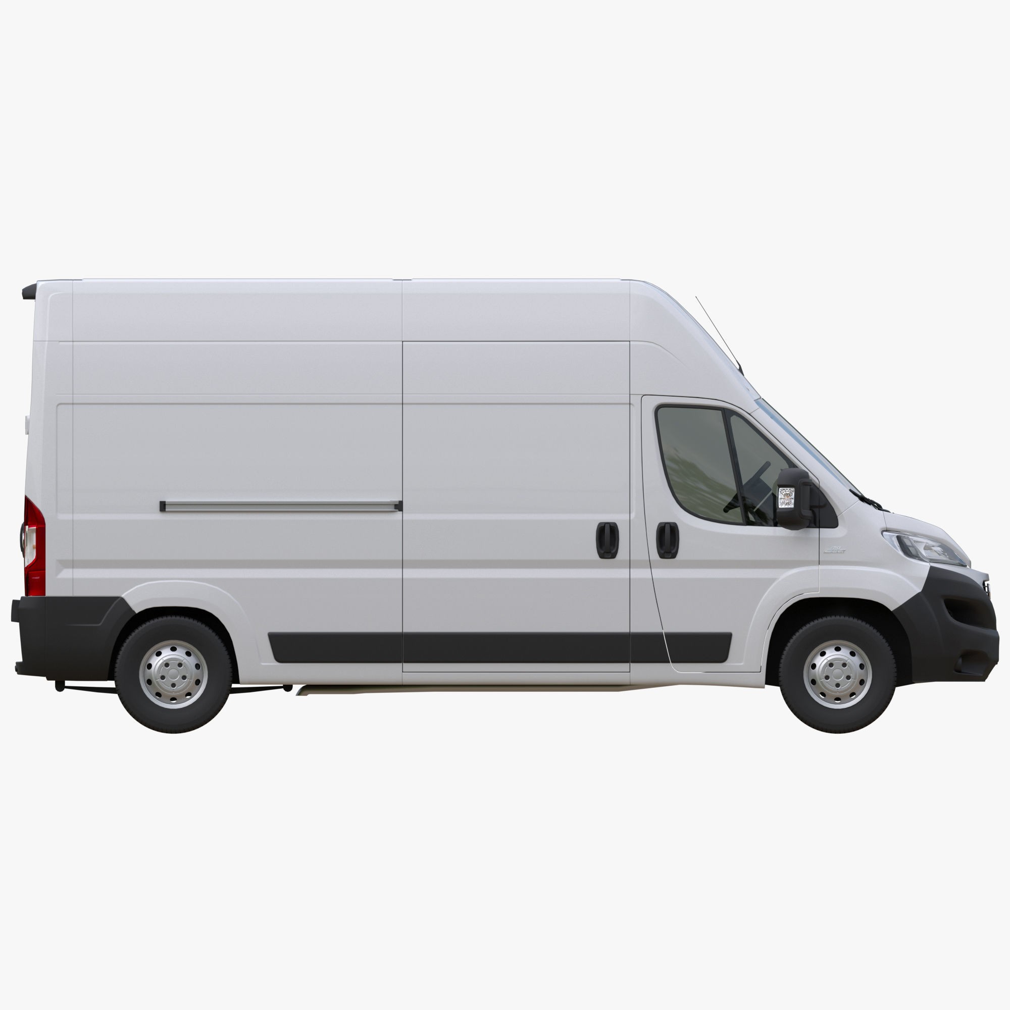 FIAT Ducato LWB L3H3 - Game-Ready 3D Model - View 12