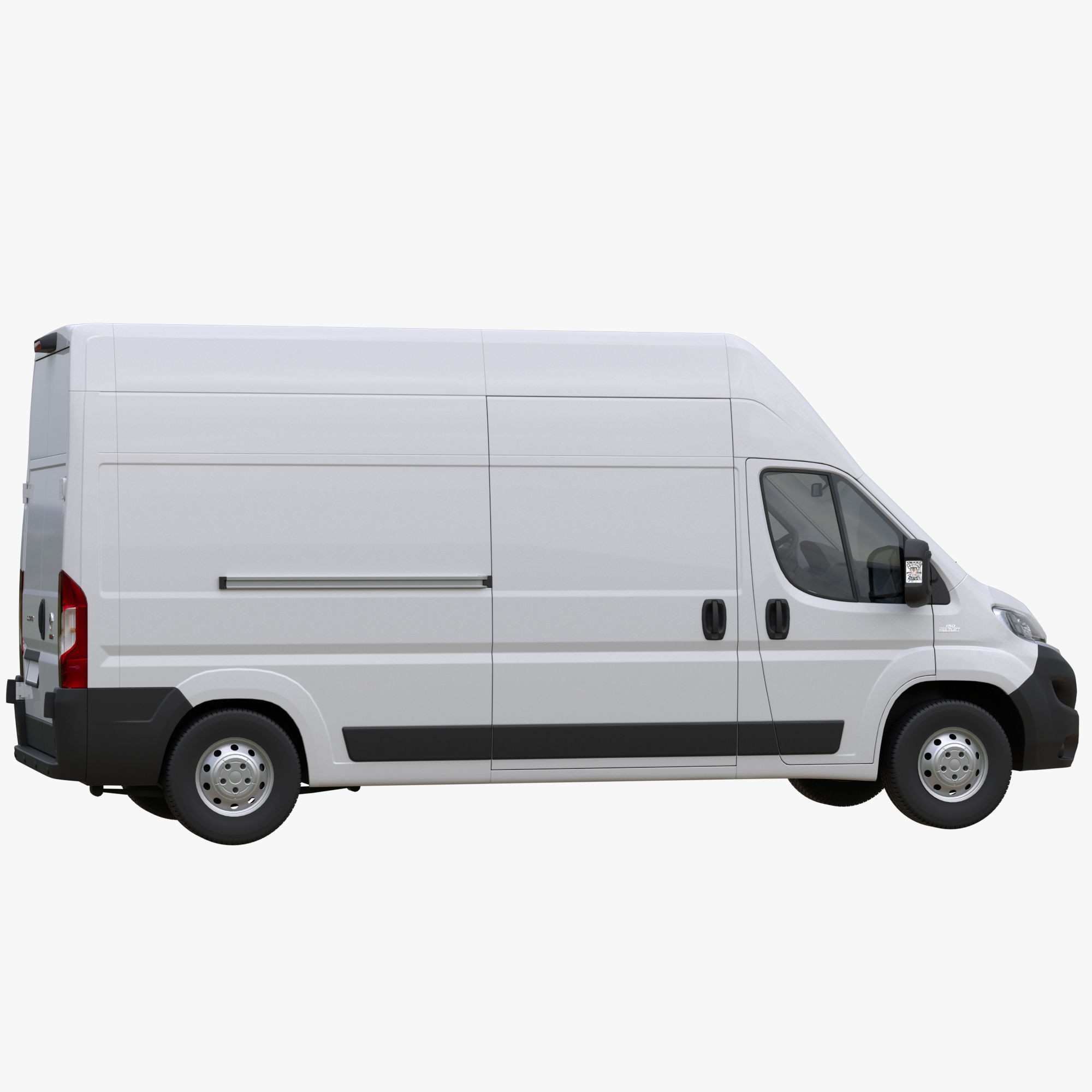 FIAT Ducato LWB L3H3 - Game-Ready 3D Model - View 5