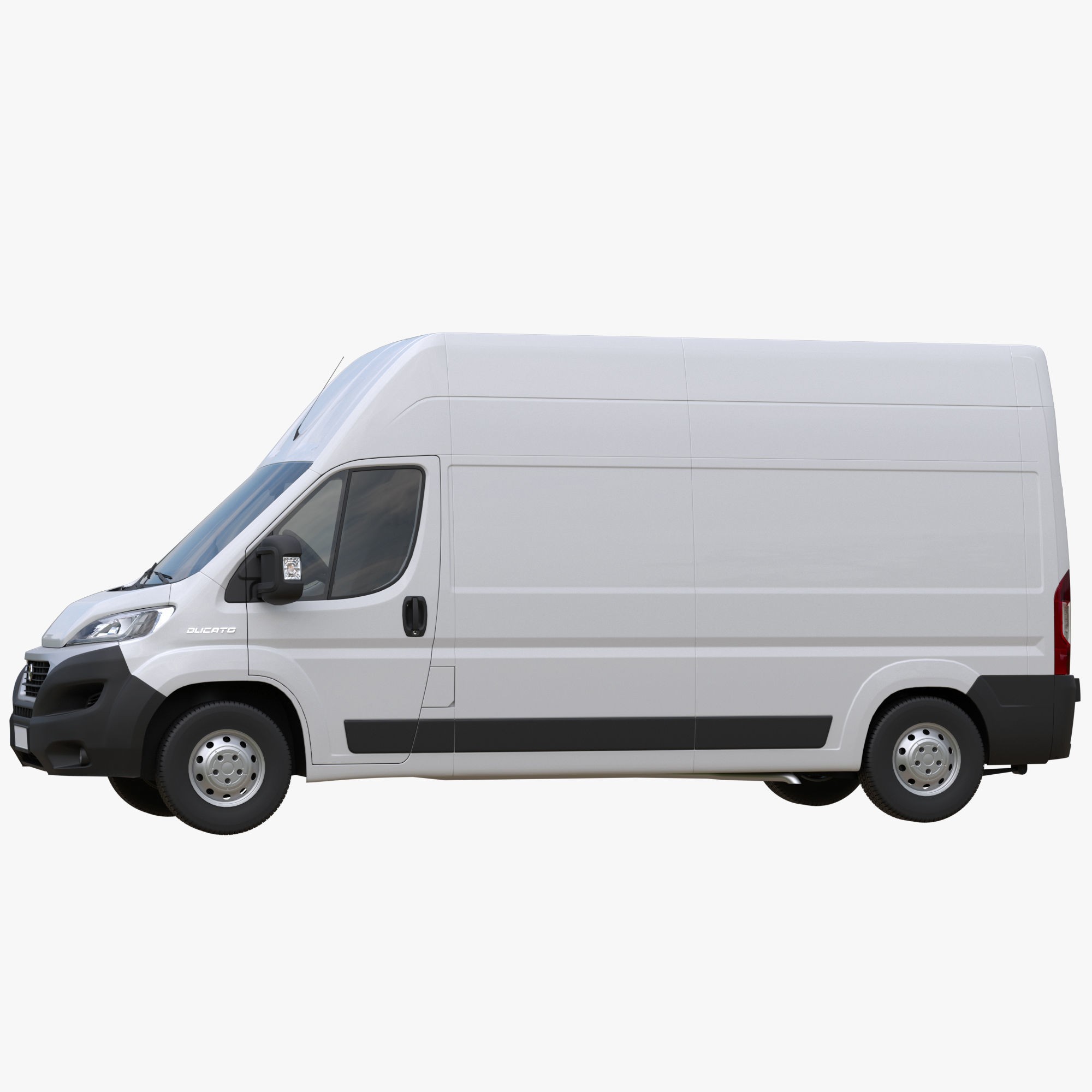 FIAT Ducato LWB L3H3 - Game-Ready 3D Model - View 6