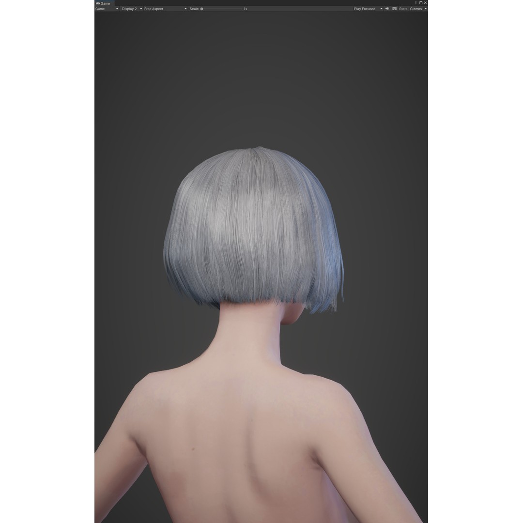Fantasy Human Basemesh 3D Model – High Poly Rigged Low Poly Character - View 35