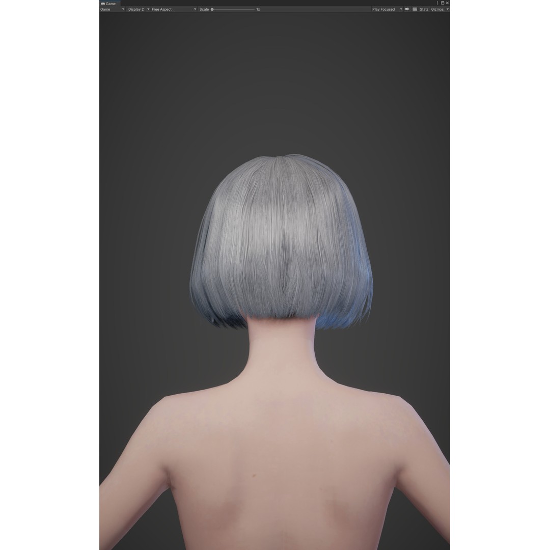 Fantasy Human Basemesh 3D Model – High Poly Rigged Low Poly Character - View 36