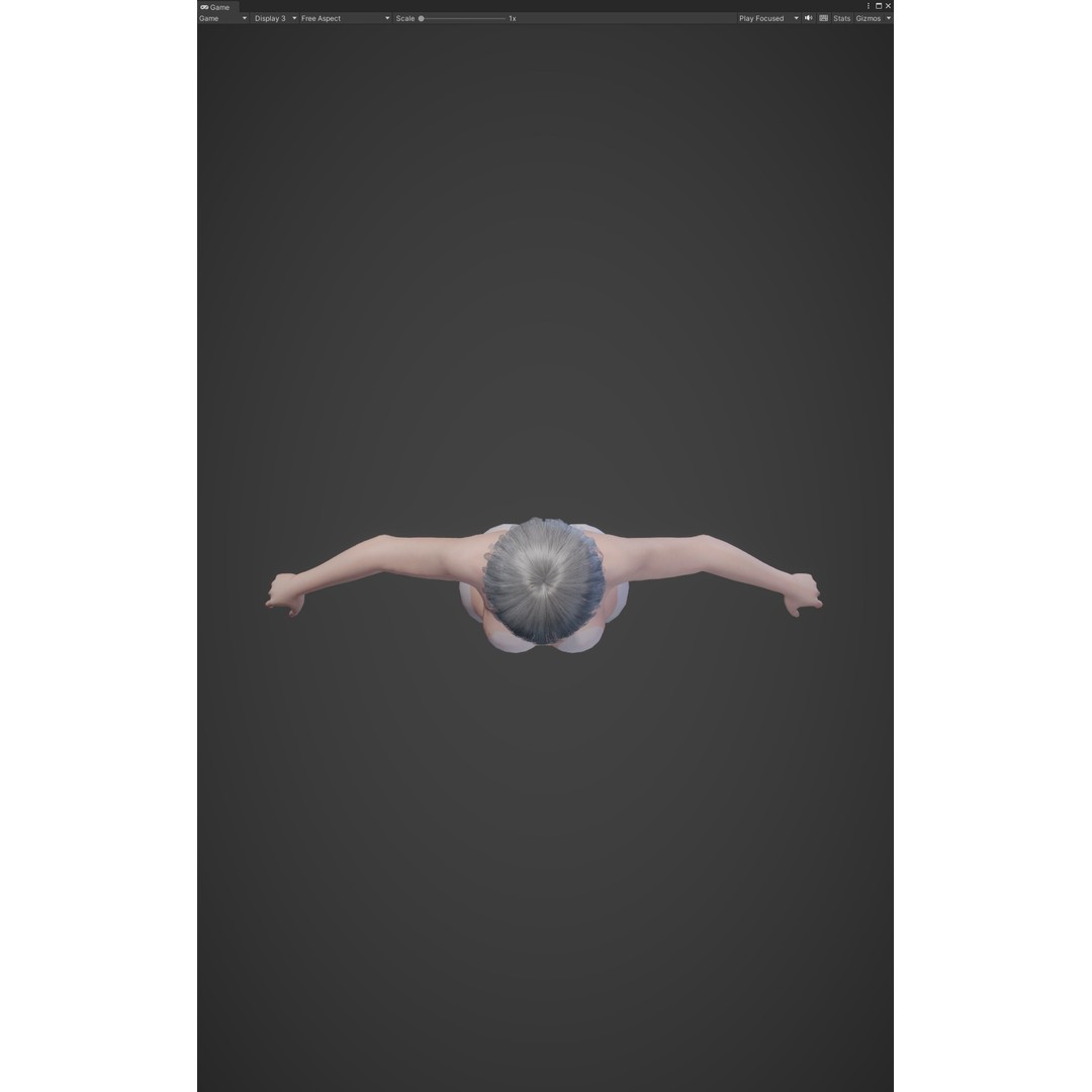 Fantasy Human Basemesh 3D Model – High Poly Rigged Low Poly Character - View 37