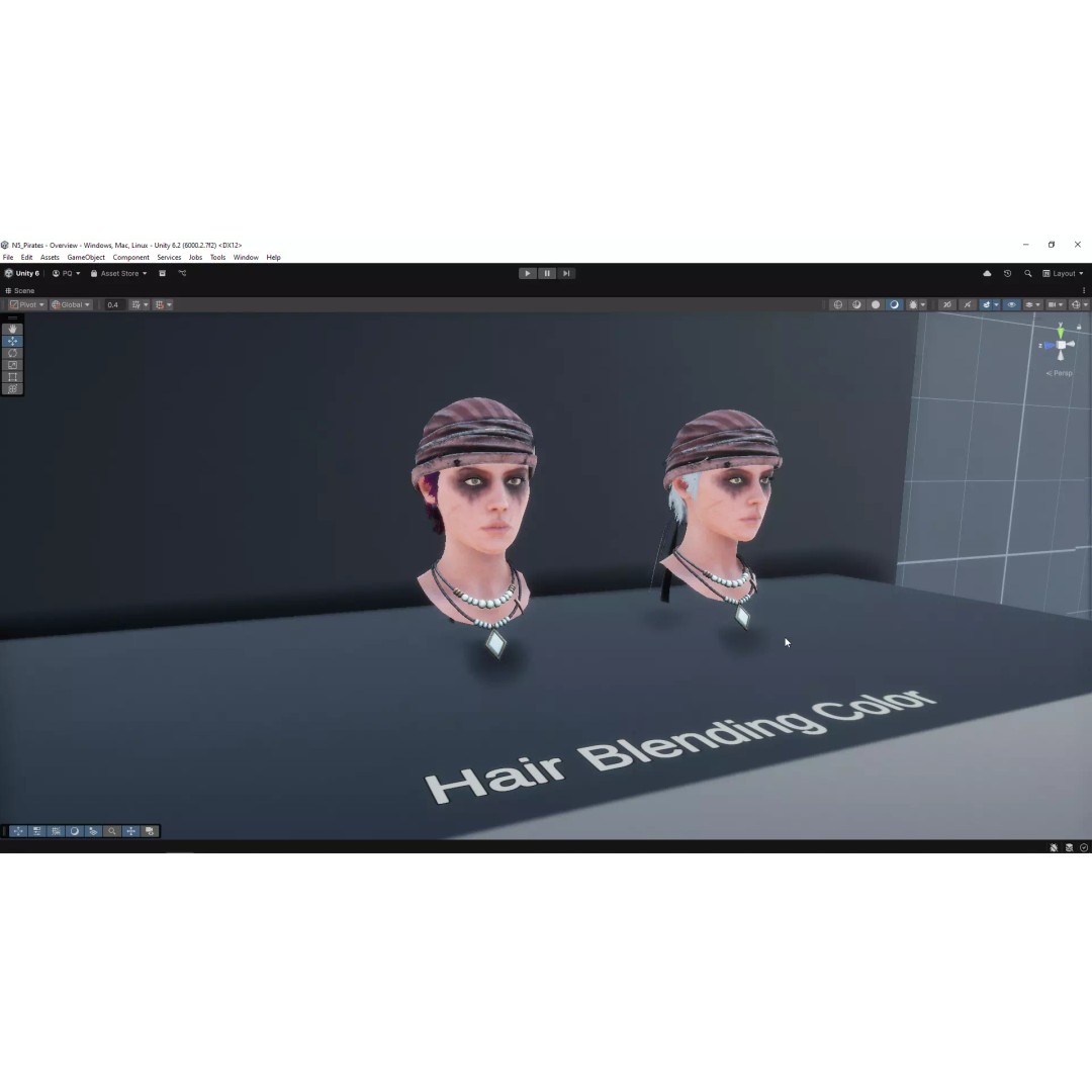 N5 Pirates 3D Model – Low Poly Game-Ready Character, FBX - View 27