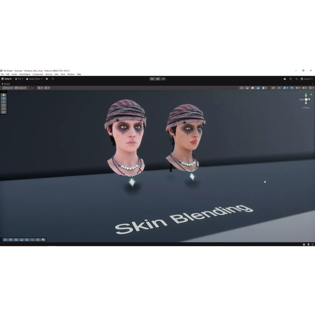 N5 Pirates 3D Model – Low Poly Game-Ready Character, FBX - View 28