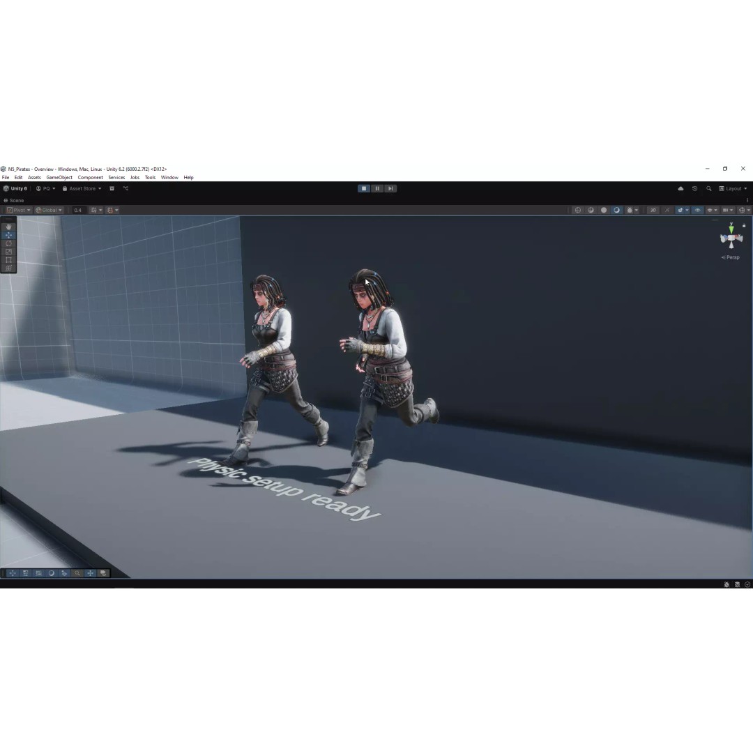 N5 Pirates 3D Model – Low Poly Game-Ready Character, FBX - View 29