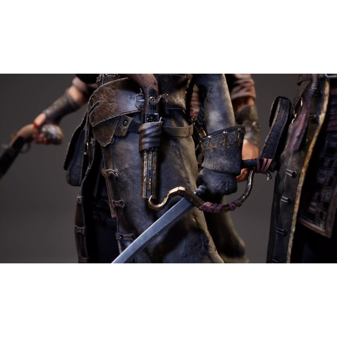 N5 Pirates 3D Model – Low Poly Game-Ready Character, FBX - View 7