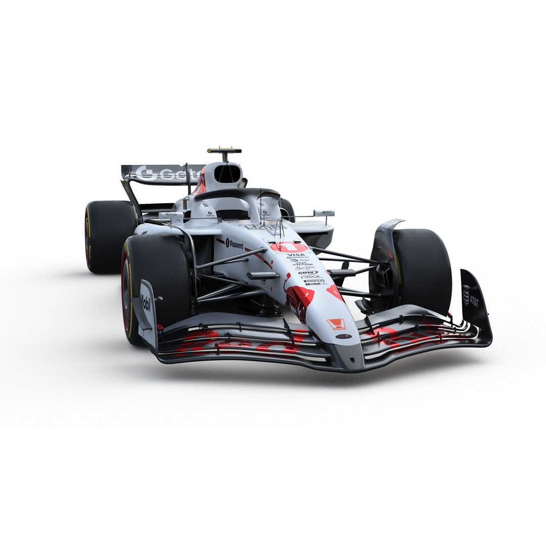 F1 Redbull RB21 3D Model – High Detail Racing Car Livery, FBX - View 13